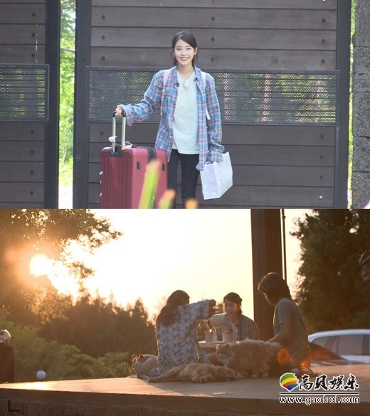 JTBC综艺节目《孝利家民宿》中，IU完成了首日上班的工作