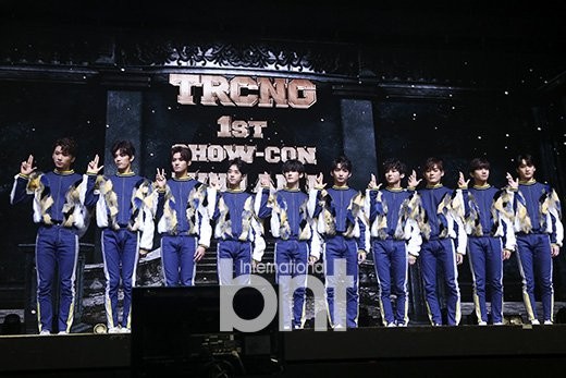 新人男团TRCNG举行首张单曲专辑媒体SHOW CASE   正式回归