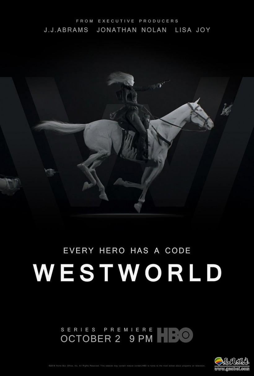 HBO《西部世界》4月将播出第二季：《娱乐周刊》日前公布了首批剧照