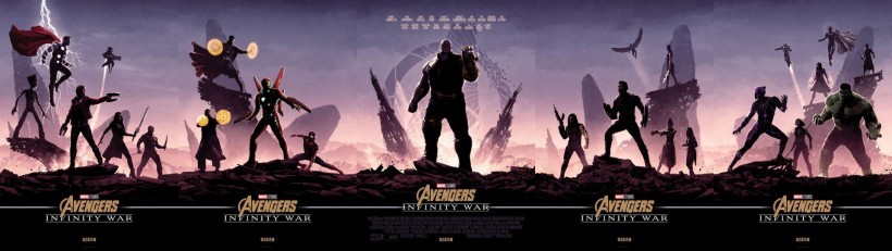 漫威《复联3》新“物料”超帅Pose的IMAX宣传片！超酷的漫画风格海报