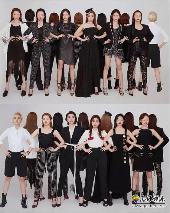 《创造101》小姐姐首次拍摄时尚大片：却与韩女团twice时尚大片画风雷同