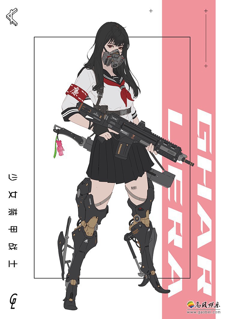 国外画师绘制出了赛博朋克风capcom格斗女角色艺术图:科技感十足