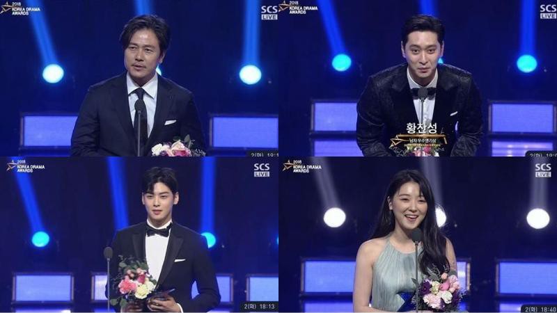 2018年「韩国电视剧大赏」得奖名单出炉：众多热门剧集获得了多奖