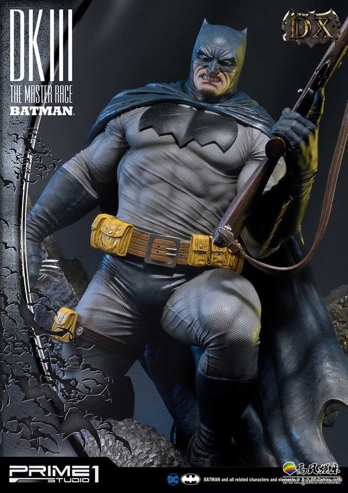日本造型厂蝙蝠侠1/4大比例雕像手办“老爷”重披黑暗骑士经典战服