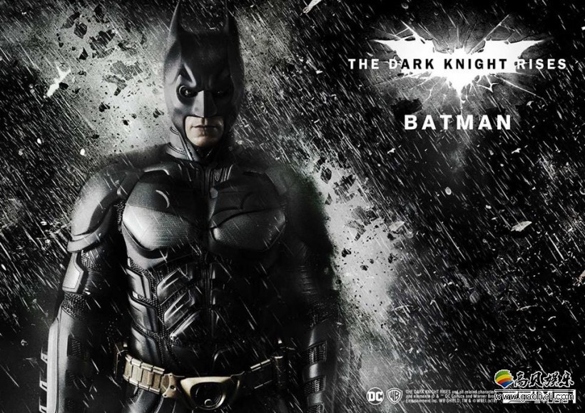 《蝙蝠侠：黑暗骑士》贝尔版蝙蝠侠 1/3雕像：做工精细！质感十足
