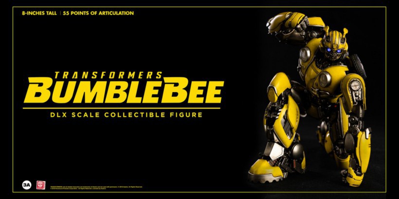 香港玩具品牌推出了“DLX比例收藏级”大黄蜂可动人偶：写实旧化效果