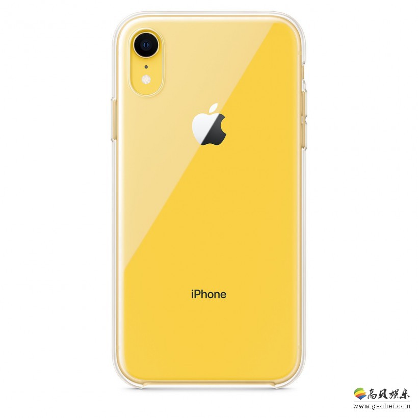 苹果开售官方透明保护壳：这款iPhone XR透明保护壳纤薄轻盈便于握持