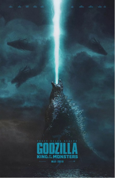 《哥斯拉：怪兽之王》新海报亮相CCXP 2018会展“深海巨兽”虎视眈眈