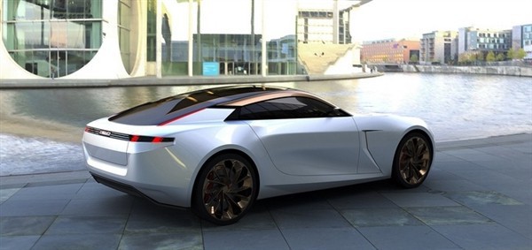 领克0X Coupe轿跑车概念图曝光：设计极具未来感！车身采用鸥翼门设计