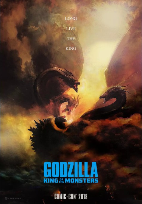 《哥斯拉：怪兽之王》(哥斯拉2)首支电视预告：30秒画面营造出末世氛围