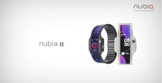 努比亚发布一则为新品造势视频：视频暗示nubia-α腕部曲面手机量产版