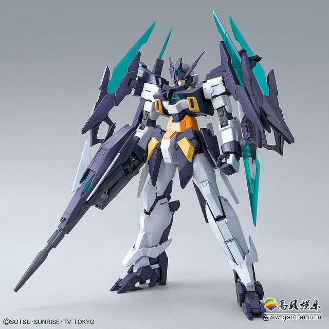 《高达创型者:潜网大战》"mg 1/100 重火力型高达age-ii"炫酷美图