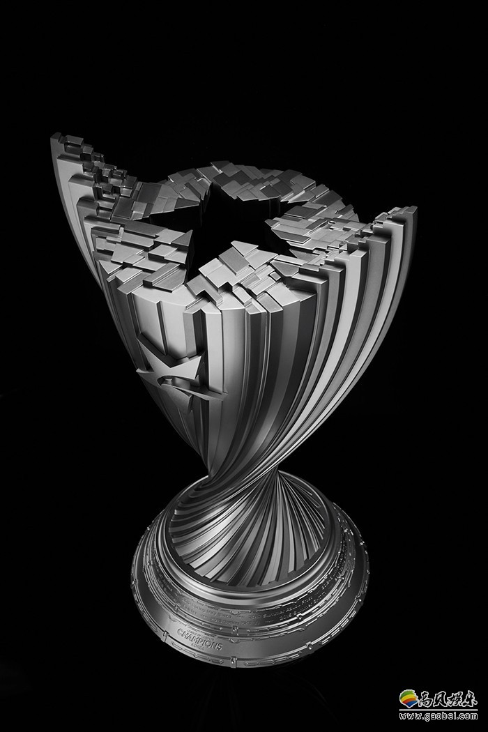 《英雄联盟》LCK赛区新冠军奖杯设计公布：设计理念“Rise & Victory”