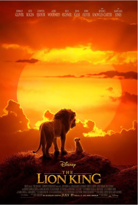 迪士尼电影官微发布《狮子王》最新预告片：小狮子辛巴遇见两位可爱朋友