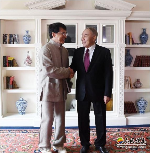 哈萨克斯坦总统接见成龙：畅聊中哈两国文化交流事宜！推动新片取景地