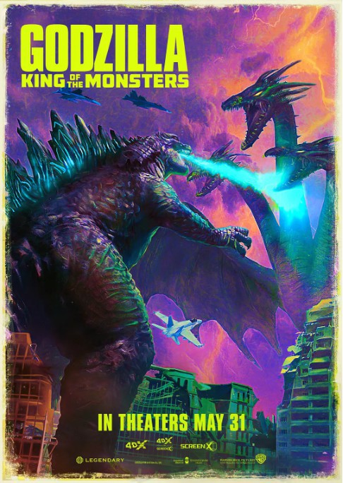 《哥斯拉2：怪兽之王》IGN打出7.8分：电影重点放在怪兽大战壮观场面