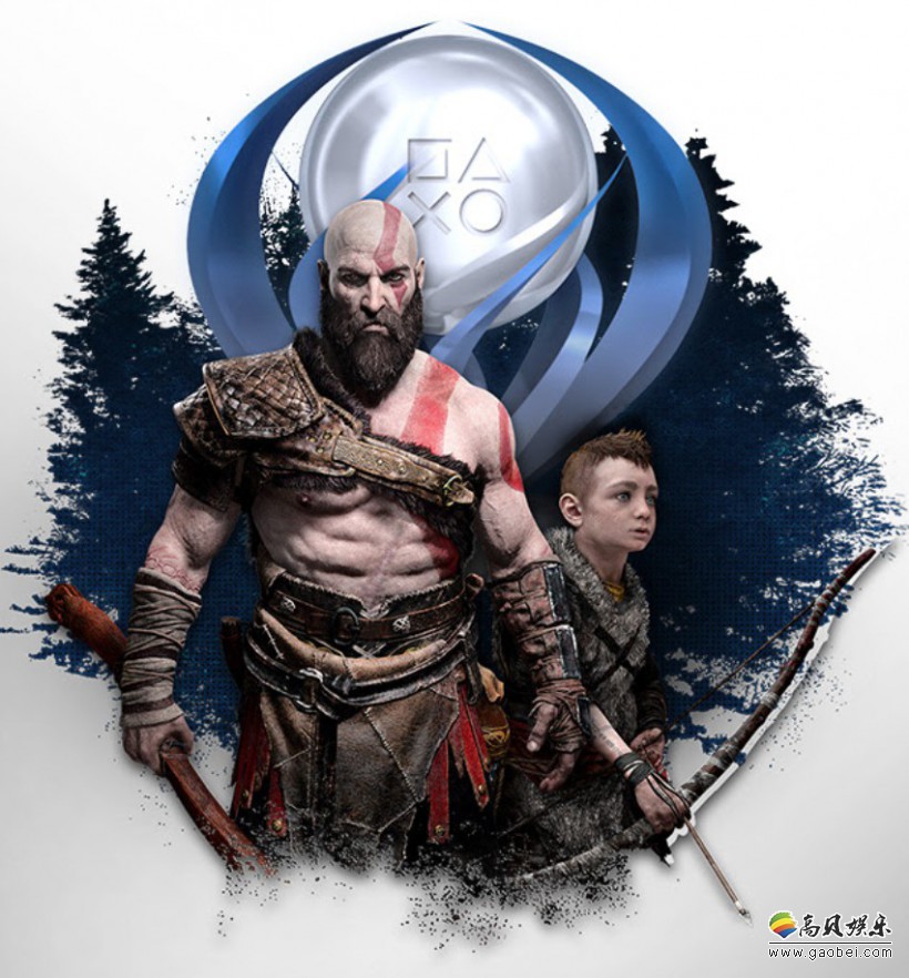 索尼发送战神ps4白金玩家q版psn头像激活码银白色奎爷很q萌