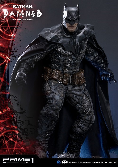 豆鱼雷＋Prime1Studio推出《蝙蝠侠》新雕塑：全高76.1CM的1/3蝙蝠侠