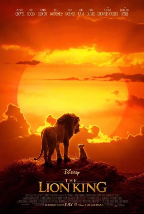 迪斯尼“真狮”版电影《狮子王》全球票房达14.352亿美元！还会持续增长