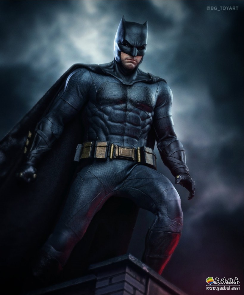 Hot Toys官方《正义联盟》珍藏版蝙蝠侠1:6比例人偶！高度还原老爷造型