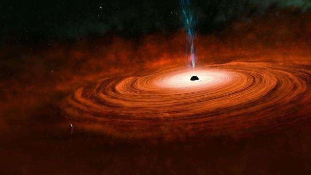 NASA(美国航空航天局)近日以严谨的科学态度，成功绘制出清晰黑洞面貌