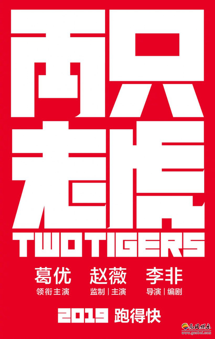 国产荒诞喜剧片《两只老虎》宣布11月29日全国上映，发布定档预告与海报