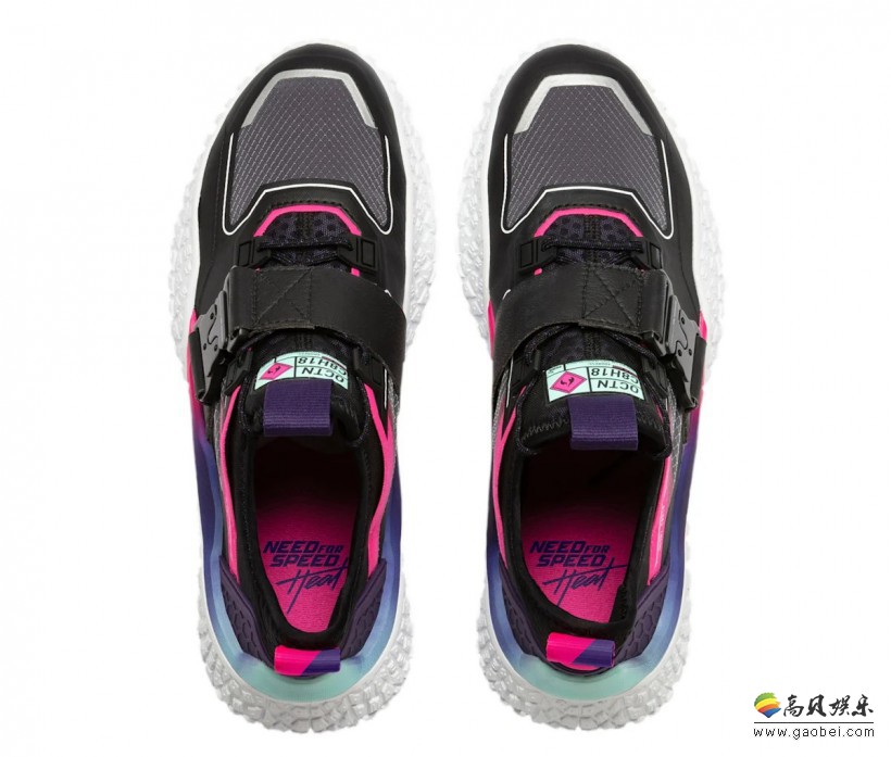 著名鞋服厂商彪马(PUMA)欧洲官网发售《极品飞车：热度》联名版运动鞋