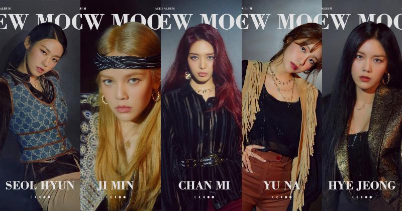FNC Entertainment最近公开了AOA迷你六辑〈New Moon〉完整曲目表
