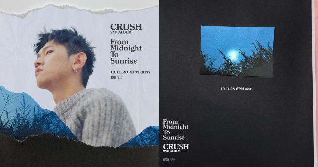 Crush正规专辑除了有双主打歌，还有多位神秘合作对象，先看看收录歌曲