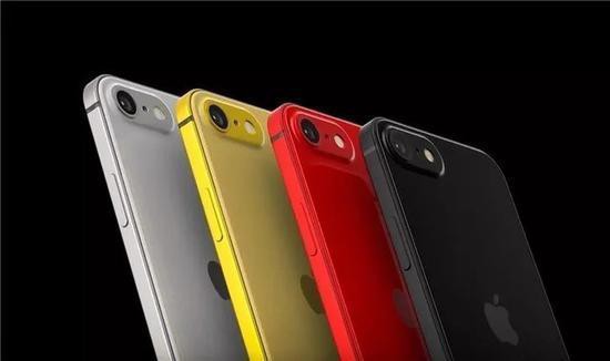 外媒曝光iPhone SE2(iPhone 9)全新渲染图，带来了红色配色iPhone SE2