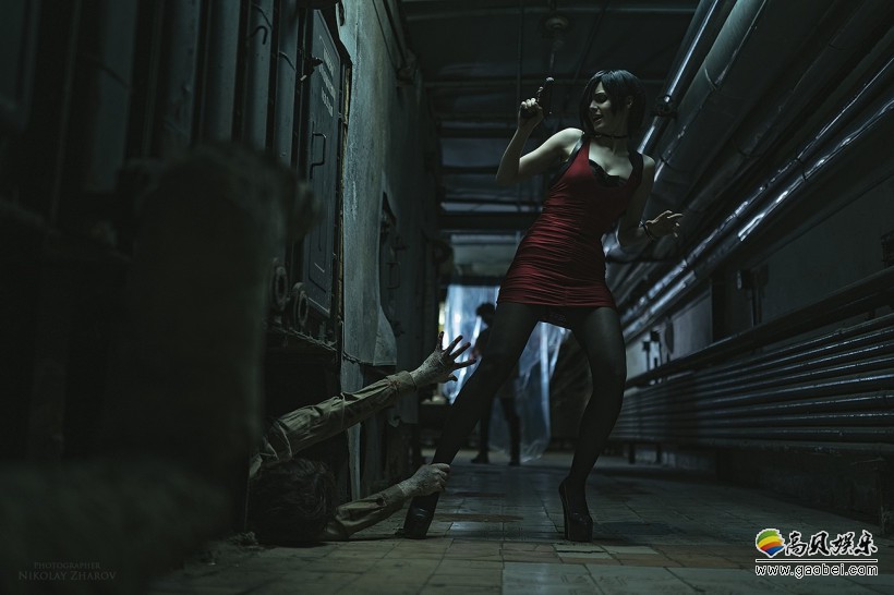 俄罗斯美女模特生化危机2重制版艾达王cosplay作品细节很到位