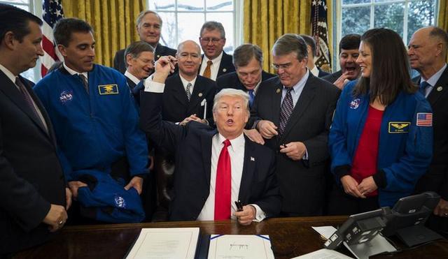 美国总统特朗普要求为NASA增加预算！确保在五年内将人类重新送上月球
