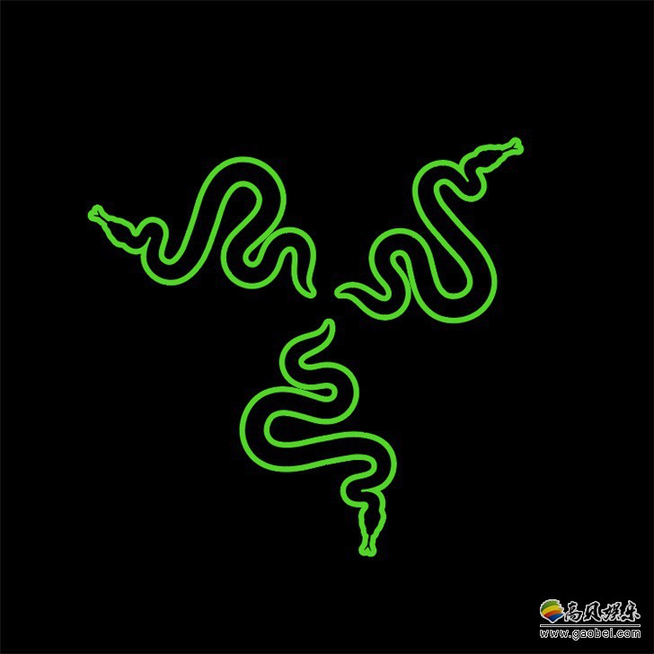 雷蛇公司脸书官方主页上发布新版logo，原来纠缠在一起的蛇已经相互隔离