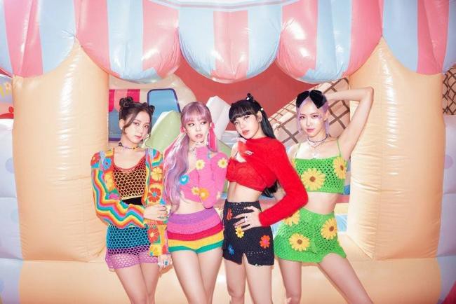 icecream blackpink,rose blackpink yg娱乐公开blackpink新歌icecream花絮照变身为夏日甜美女神