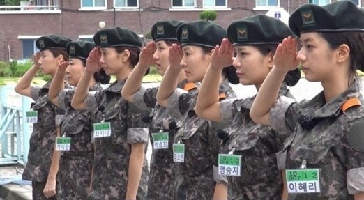 韩国综艺节目《真正的男人-女军特辑4》今日开始拍摄