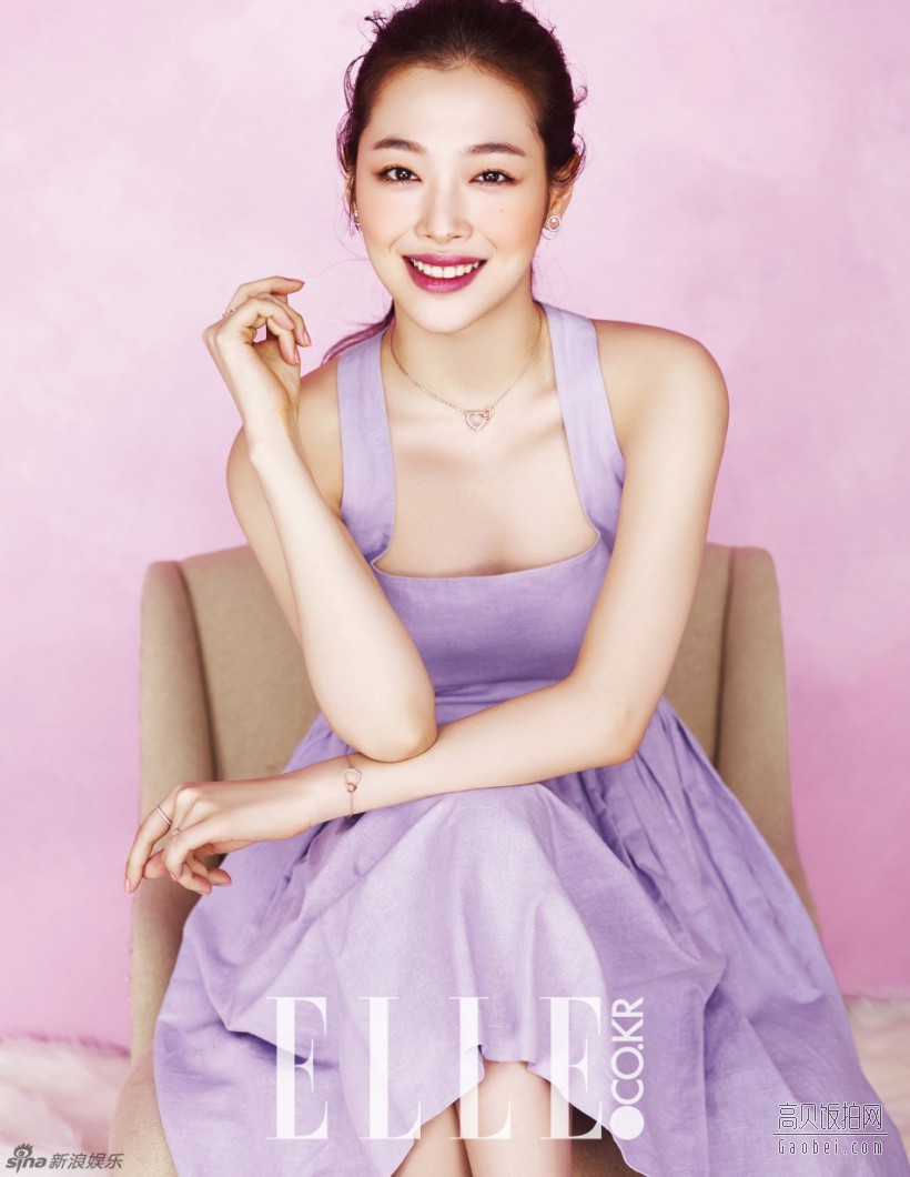 韩国女团f(x)前成员雪莉为某时尚杂志拍摄写真