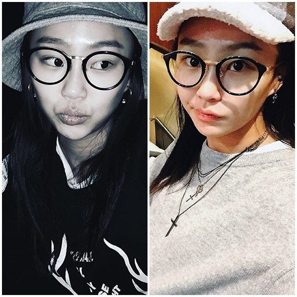 孝琳通过instagram上传了几张素颜照引了众人视线