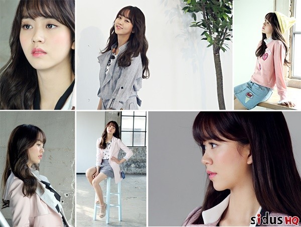 演员金所炫拍摄某服装品牌写真花絮照公开