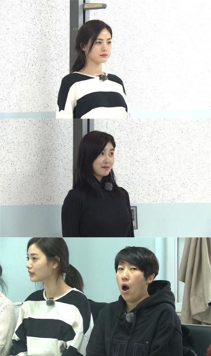 《真正男子汉》女兵特辑中8名女兵成员在接受了身体检查 《真正男子汉》女兵特辑中8名女兵成员在接受了身体检查