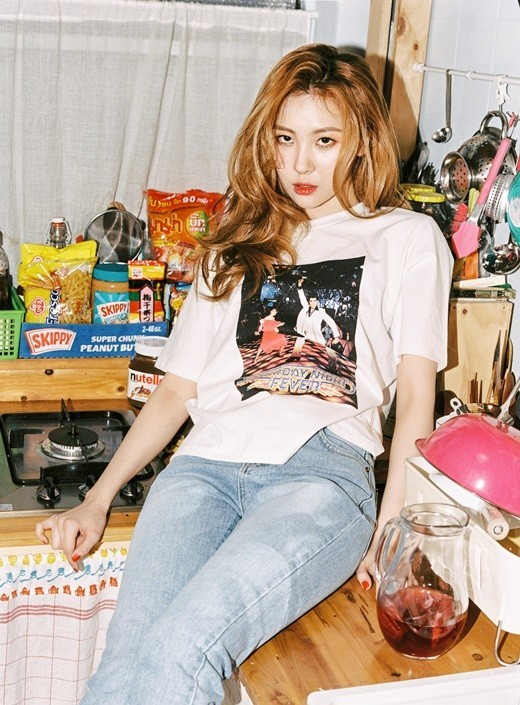 女团Wonder Girls成员宣美将公开特别版写真
