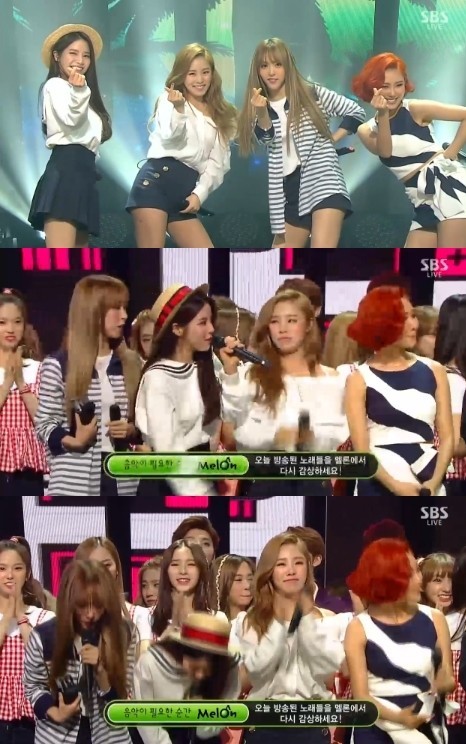 女团Mamamoo凭借《You’re the best》连续获得该节目冠军 女团Mamamoo凭借《You’re the best》连续获得该节目冠军