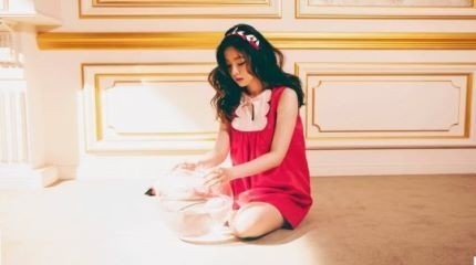 Red Velvet成员Irene的《The Velvet》预告照被公开