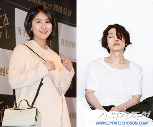 演员朴敏智与尹成铉（音）的恋情曝光