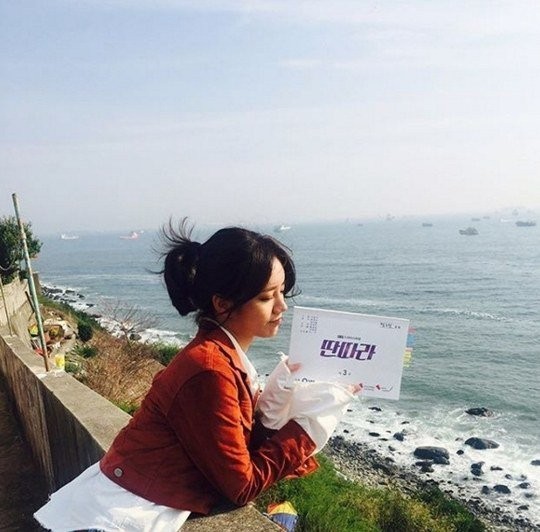 韩国女团Girl‘s Day成员惠利宣传新剧《戏子》