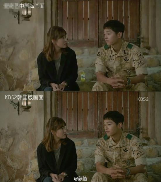 中国版的《太阳的后裔》疑似强制植入广告商品 中国版的《太阳的后裔》疑似强制植入广告商品