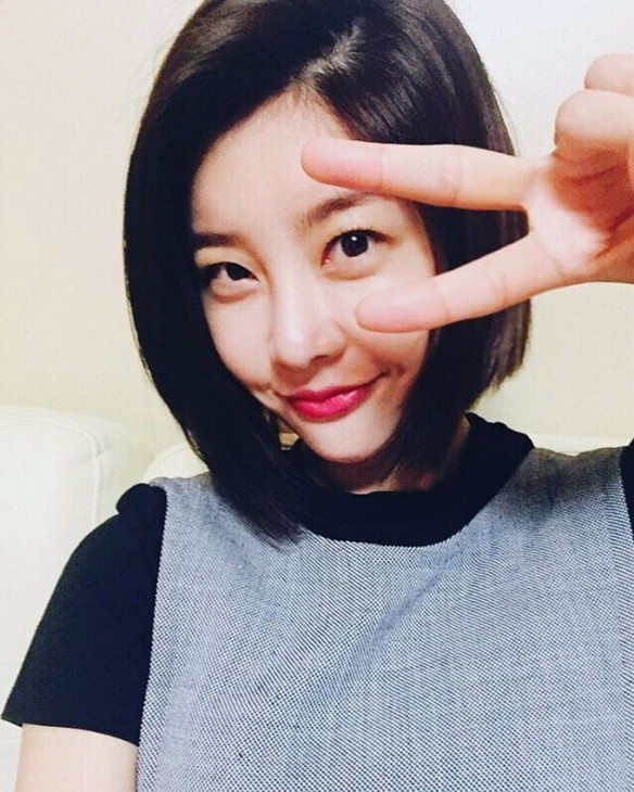素珍透过个人 Instagram 公开自己的短发新造型