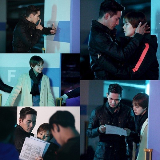 MBC公开文彩元饰演的电视剧《Goodbye Mr.black》幕后花絮照