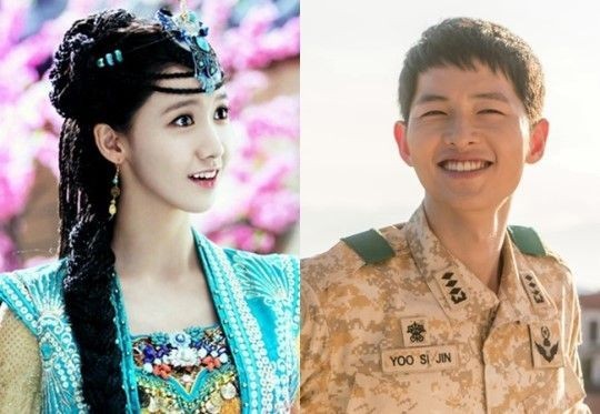 少女时代允儿力压宋仲基 独占双榜榜首