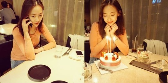 女团Sistar成员多顺迎来24岁生日 Instagram分享生日认证照