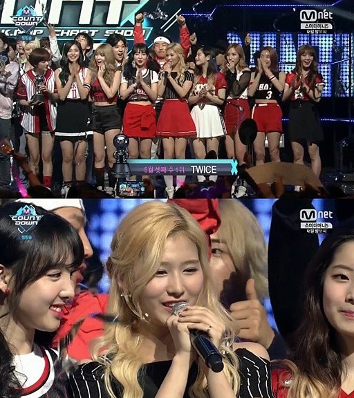 TWICE凭借新歌《CHEER UP》成四冠王 令业界为之瞩目